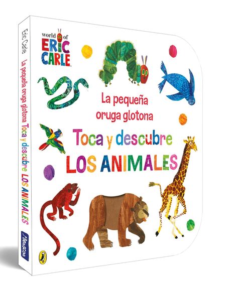 La pequeña oruga glotona - Toca y descubre los animales-0
