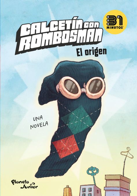 Libro Calcetín con rombos man - El origen - 31 minutos-0