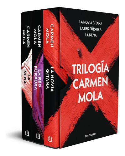 Estuche Trilogía Carmen Mola - Novia + Red + Nena - C. Mola-0