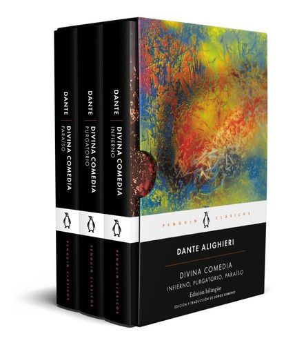 Estuche La Divina Comedia - Ed. Bilingüe - Dante Alighieri-0