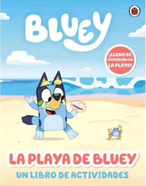 Libro La playa de Bluey - BBC Studios-0