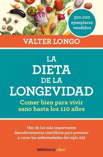 Libro La Dieta De La Longevidad - Valter Longo-0