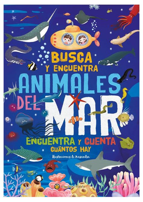 Busca y encuentra - Animales del mar - El Gato De Hojalata-0