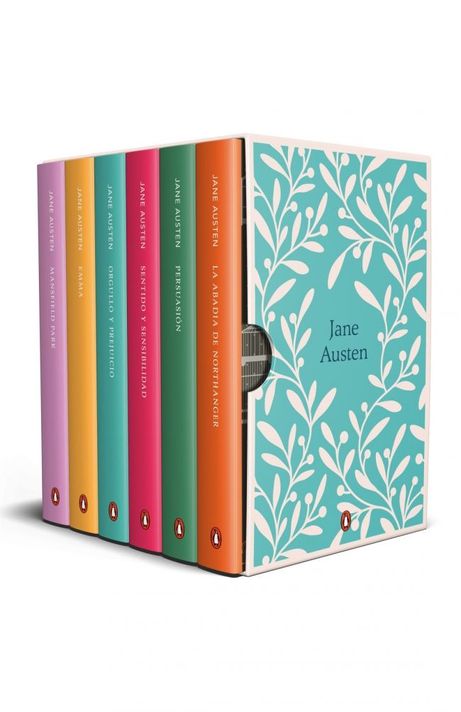 Estuche Jane Austen - Obra completa - 6 Vol - Jane Austen-0