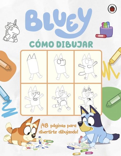Libro Bluey cómo dibujar - BBC Studios-0