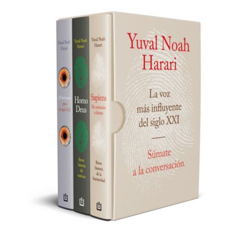 Estuche De Animales A Dioses ( 3 Libros ) Yuval Noah Harari-0