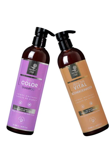 Shampoo Briocolor 500ml Y Acondicionador 500 ml Marina Vital-1