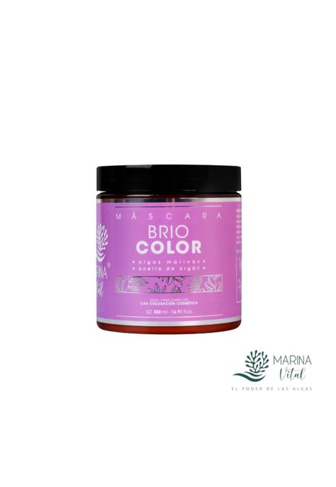 Shampoo y Máscara Briocolor  Marina Vital 500 Ml C/u-2