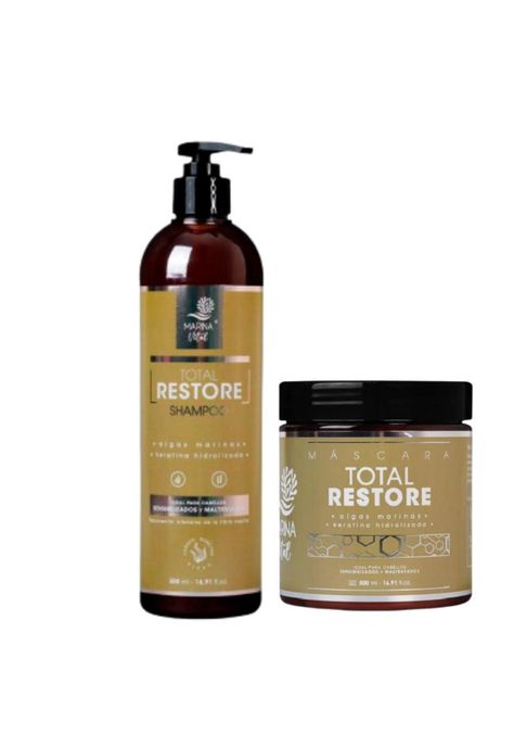 Shampoo y Máscara Total Restore Marina Vital 500 Ml C/u-0