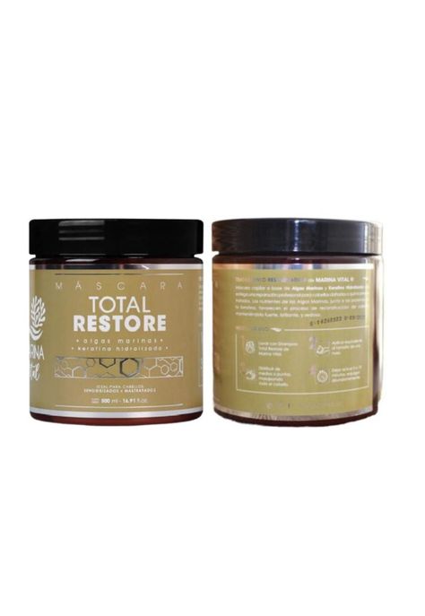 Shampoo y Máscara Total Restore Marina Vital 500 Ml C/u-2