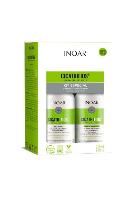 Shampoo y Acondicionador Cicatrifios 250 ml c.u.  Inoar-0