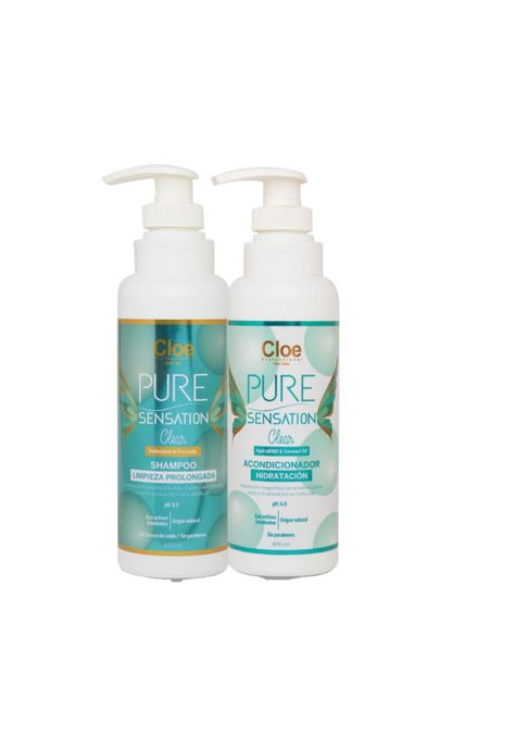 Shampoo y Acondicionador Pure Sensation Clear Cloe -0