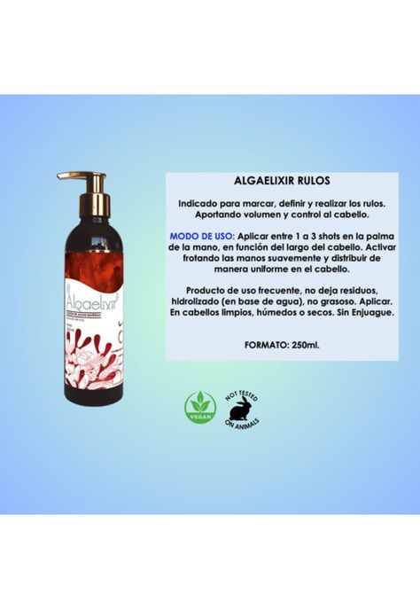 Locion Rulos Algaelixir 250 Ml Marina Vital-2
