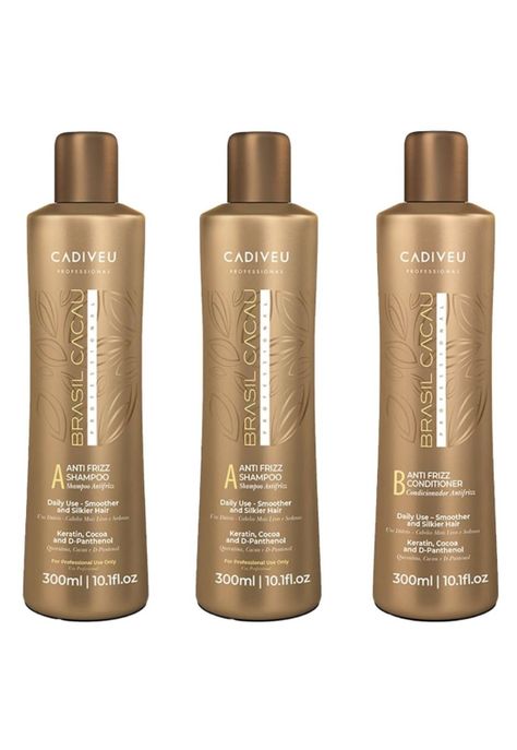 Brasil Cacau 2 Shampoo + 1 Acondicionador 300 Ml C/u-0