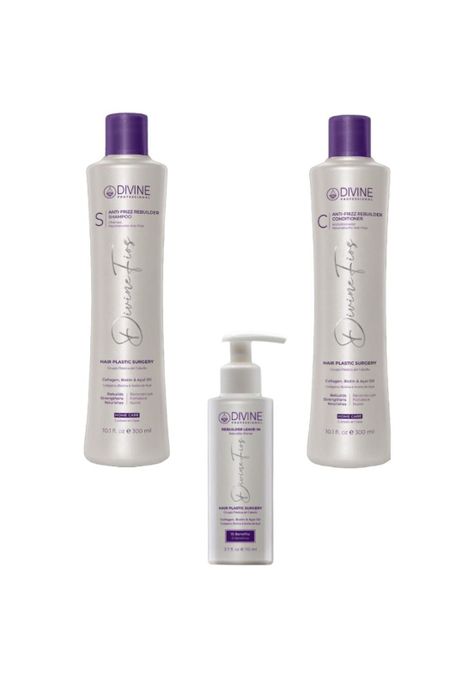 Kit Home Care Shampoo + Acondicionador+LeaveIn Divine Profes-2