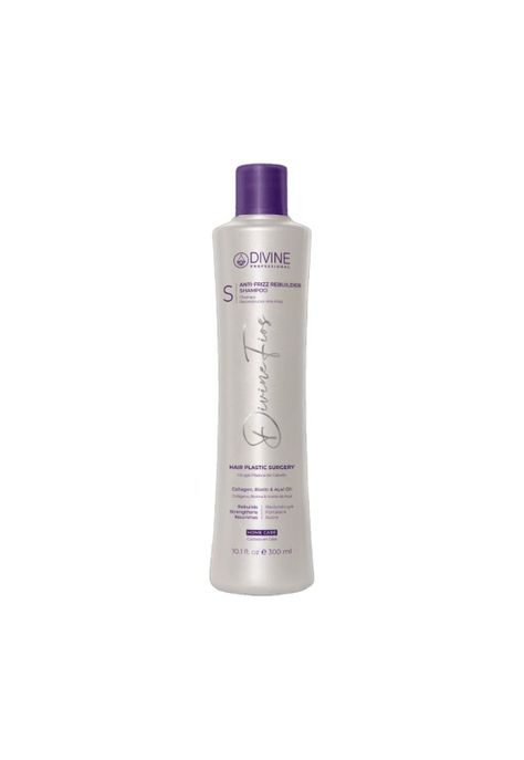 Anti-Freizz Rebuilder Shampoo 300 ml Divine Professional-0