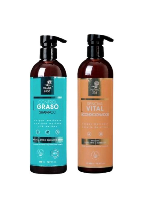 Shampoo Control Graso Y Acondicionador-0