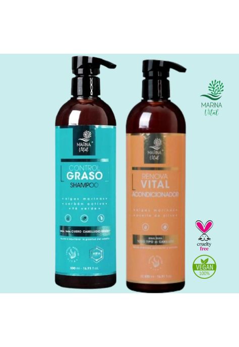 Shampoo Control Graso Y Acondicionador-2