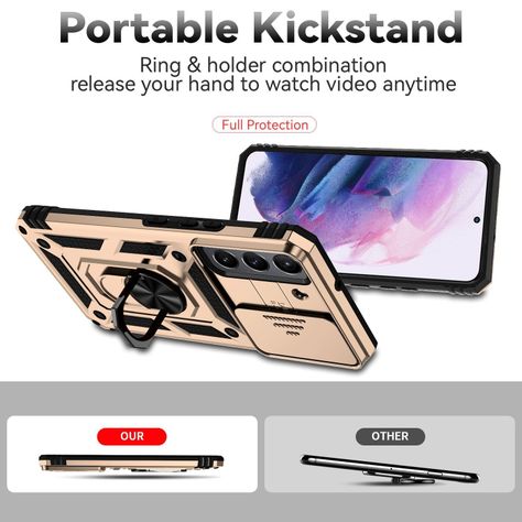 Para Galaxy S22+ 5G | Protección Cámara + Aro Imán-2