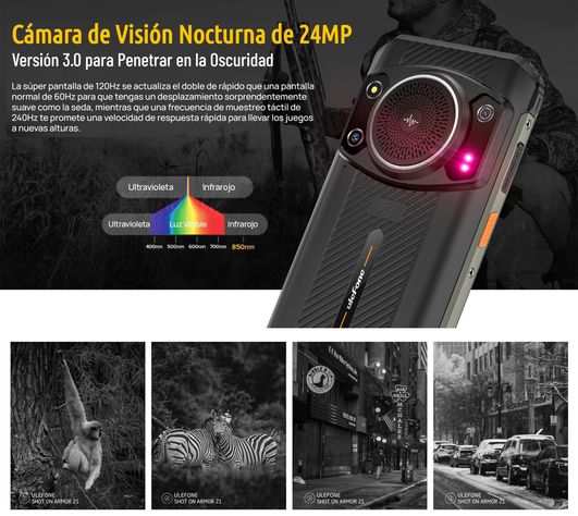 Ulefone Power Armor 21 - Celular Resistente Sonido Potente-5