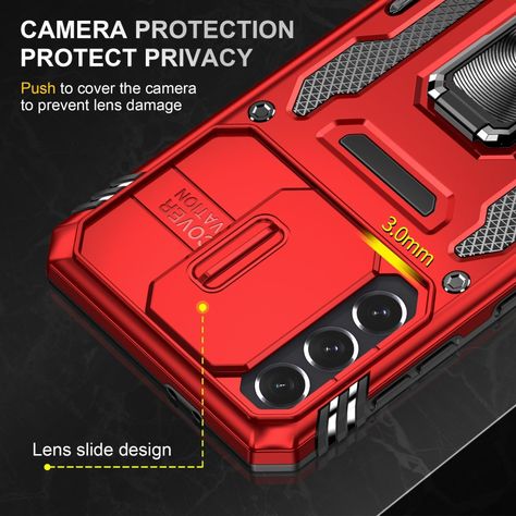 Para: Galaxy S23 Plus (S23+), Carcasa Resistente Cámara-3