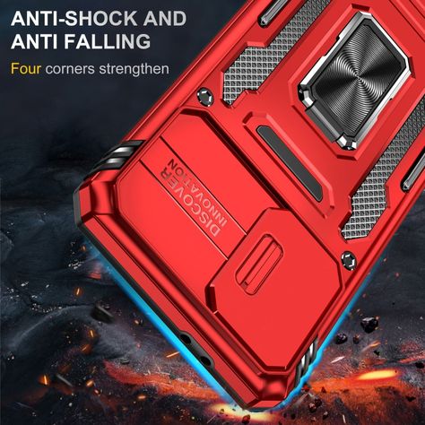Para: Galaxy S23 Plus (S23+), Carcasa Resistente Cámara-4