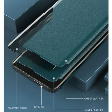 Para: Galaxy S23 Plus (S23+), Carcasa Funda Flip Cover Cuero-2