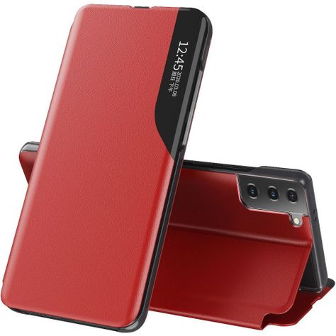 Para: Galaxy S23 Plus (S23+), Carcasa Funda Flip Cover Cuero-0