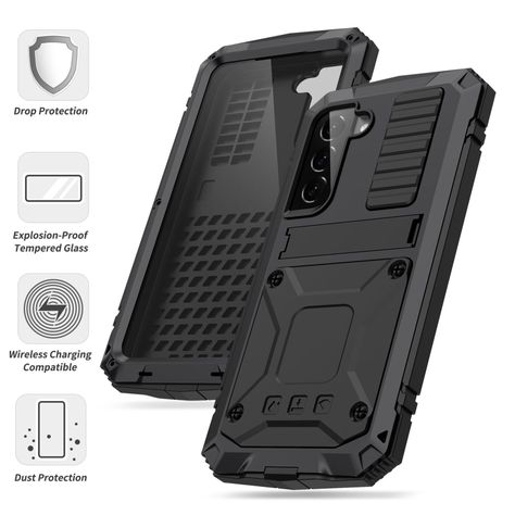 Para: Galaxy S23 Plus (S23+), Carcasa + Lámina Resistente-6