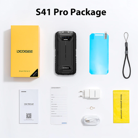 Doogee S41 Pro - Celular Resistente Golpes Caidas -4