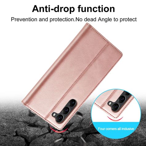 Para: Galaxy S23 Plus (S23+), Funda Estuche Cuero Tarjeta-6
