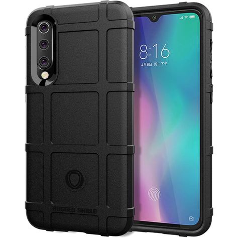 Carcasa: Huawei Y7a - Resistente Funda / Negro-0