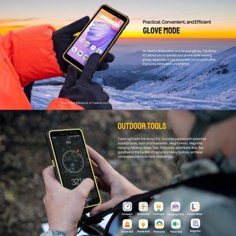 Armor X12 - Rugged Resistente: Golpes Polvo y Agua-7