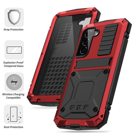 Para: Galaxy S23 - Carcasa + Lámina Ultra Resistente Golpes-5