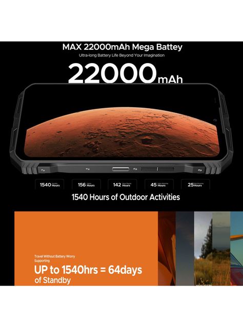 Doogee V Max Pro - Smartphone Rugged 108 MP, Batería 22.000-1