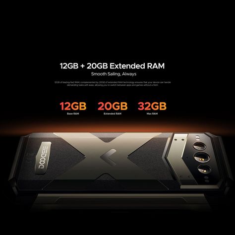 Doogee V Max Pro - Smartphone Rugged 108 MP, Batería 22.000-2