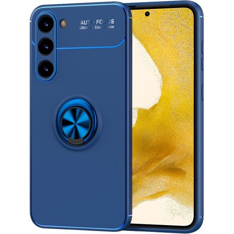 Para: Galaxy S23 Plus (S23+),  Carcasa Slim Aro Soporte Iman-0