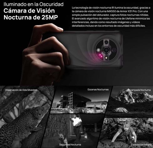 Ulefone Armor X31 - Resistencia Extrema Rugged Militar Ip68-5
