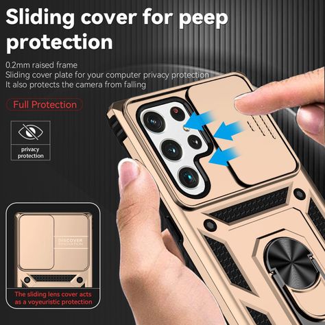 Para: Galaxy S22 Ultra 5G | Protección Cámara Imán-3