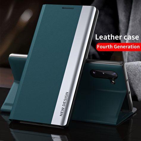 Para: Galaxy A73 5G - Funda Cuero Soporte-2