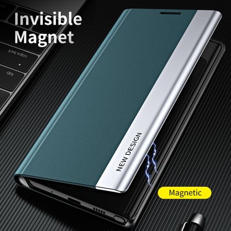 Para: Galaxy A73 5G - Funda Cuero Soporte-3