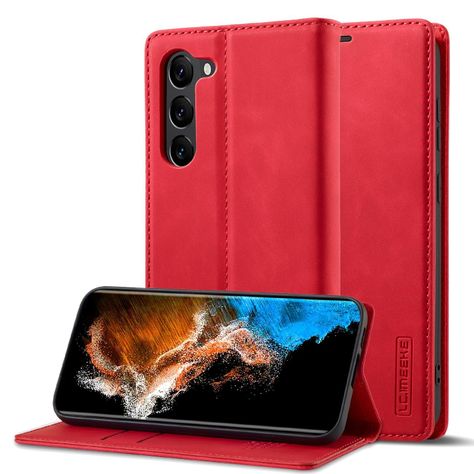 Para: Galaxy S23 - Funda Estuche Cuero Guarda Tarjetas-7