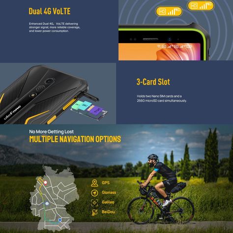 Armor X12 Pro, Rugged Resistente Golpes Polvo Agua-5