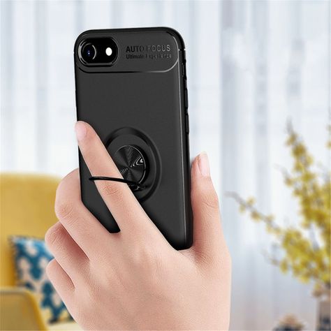 Para: iPhone 8 y iPhone 7 | Delgada Aro Imán-3