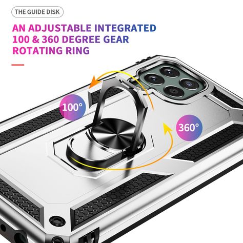 Para: Galaxy M33 5G - Carcasa Resistente Aro Imán-4