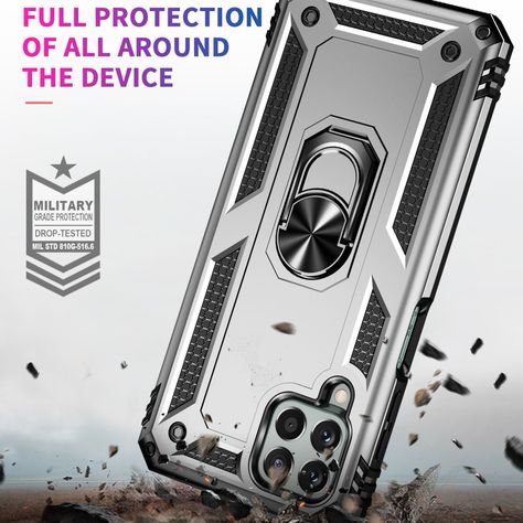 Para: Galaxy M33 5G - Carcasa Resistente Aro Imán-3