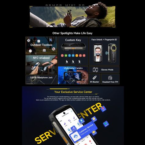 Ulefone Armor Mini 20 - El Celular Resistente Más Pequeño -7