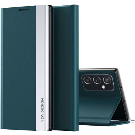Para: Galaxy A73 5G - Funda Cuero Soporte-0