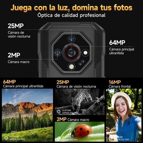 Ulefone Armor X32 Pro – DualSim 5G Ultra Resistente -4