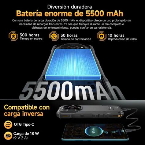 Ulefone Armor X32 Pro – DualSim 5G Ultra Resistente -6